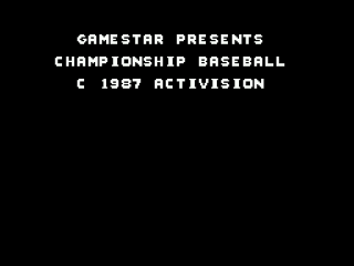 Champions title screen for ZX Spectrum